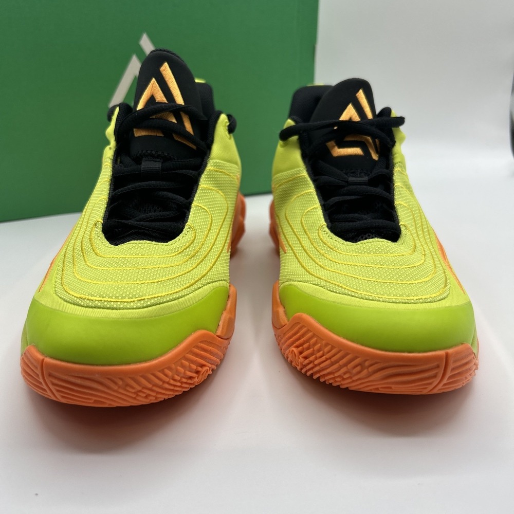 NEW NIKE Giannis Immortality 4 GS Shoes,SZ: Youth 5.5,Neon Yellow, Orange,Black - Picture 3 of 16